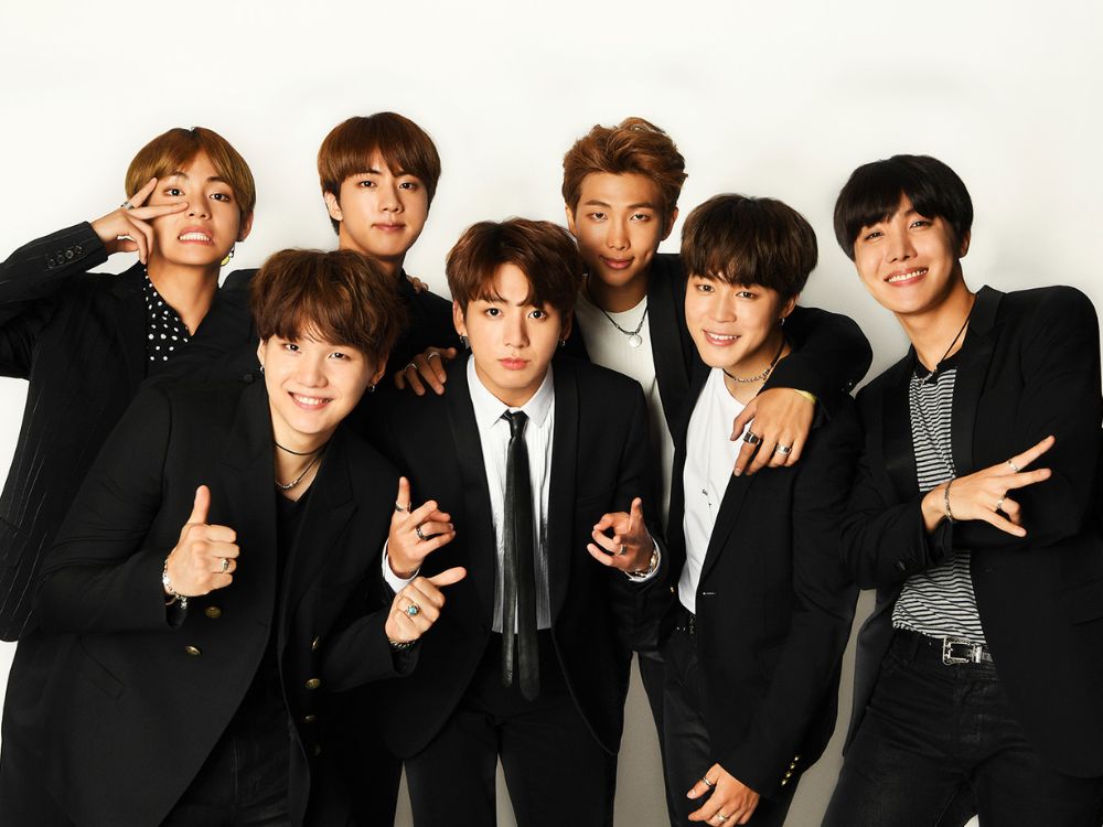 Imagem do grupo BTS 2025