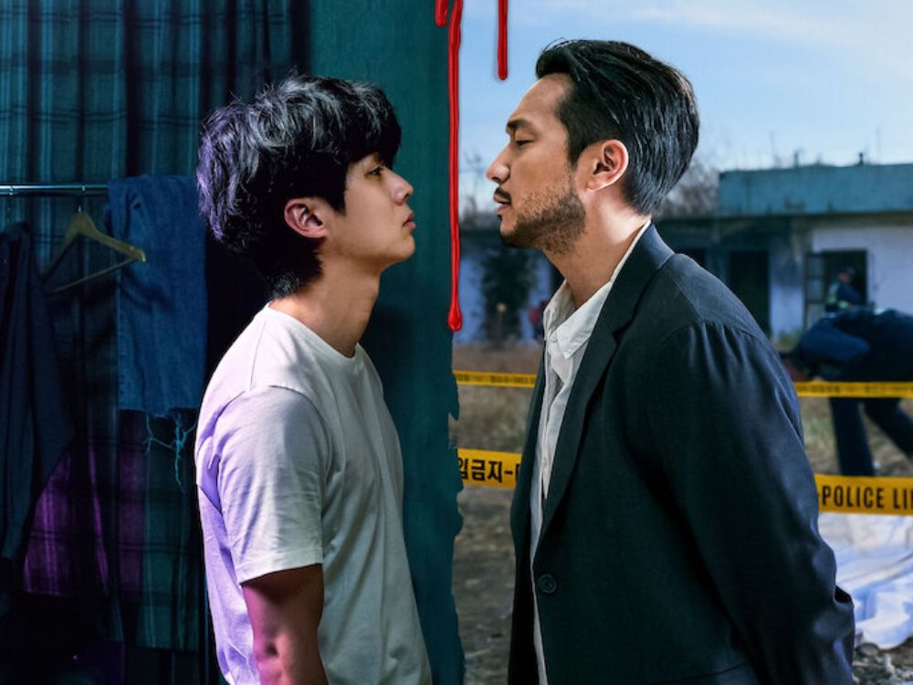 Imagem retrata a série "Paradoxo do Assassino" representando os Melhores doramas 2025.